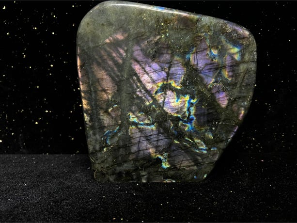 Beautiful and shimmering Labradorite from Madagascar