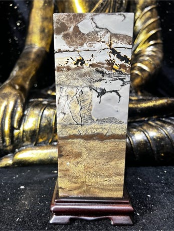 A beautiful and striking upright Picture Jasper